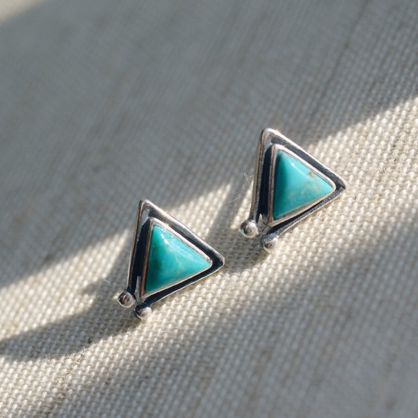 Hanale Turquoise Stud Earrings