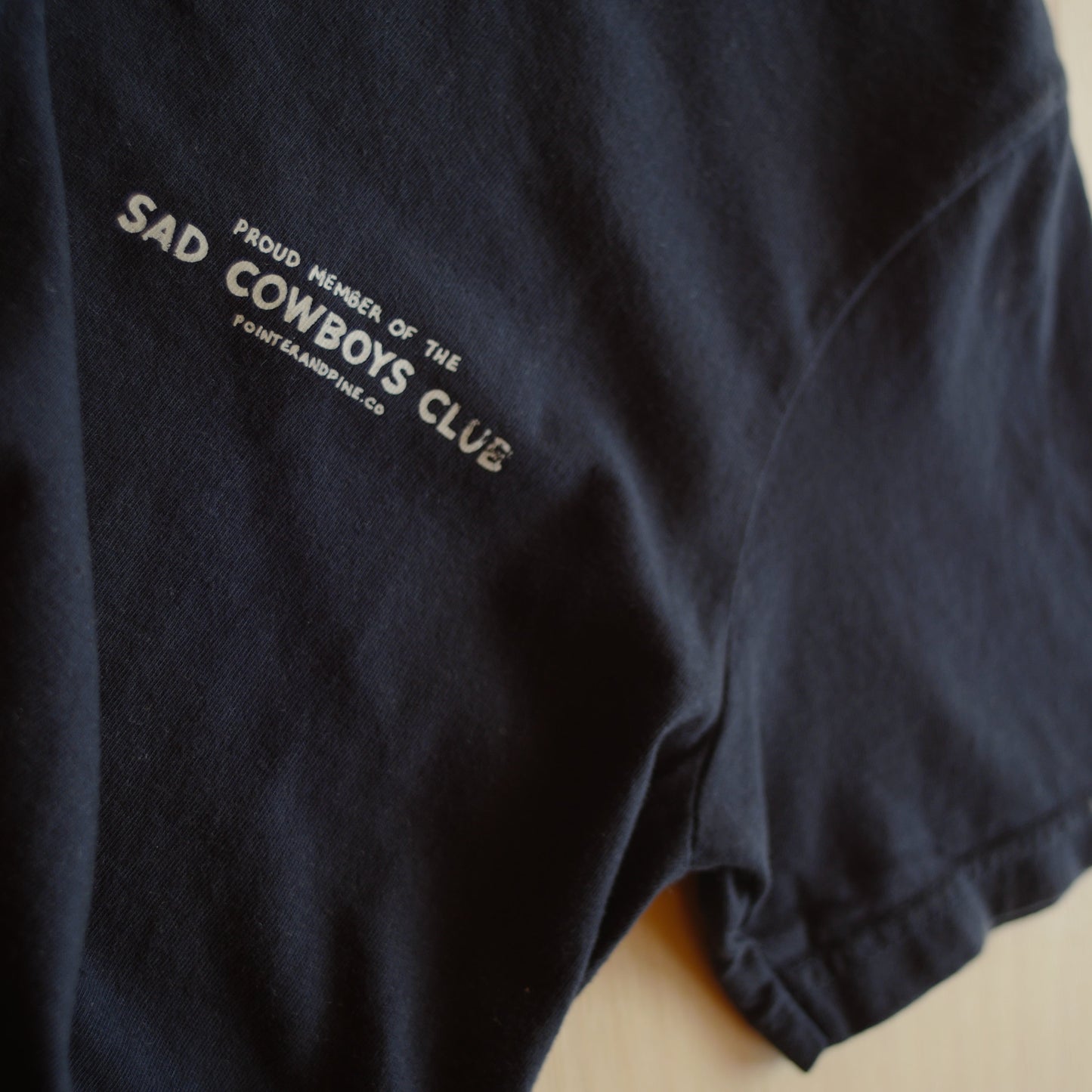 Sad Cowboy Club Tee - Black