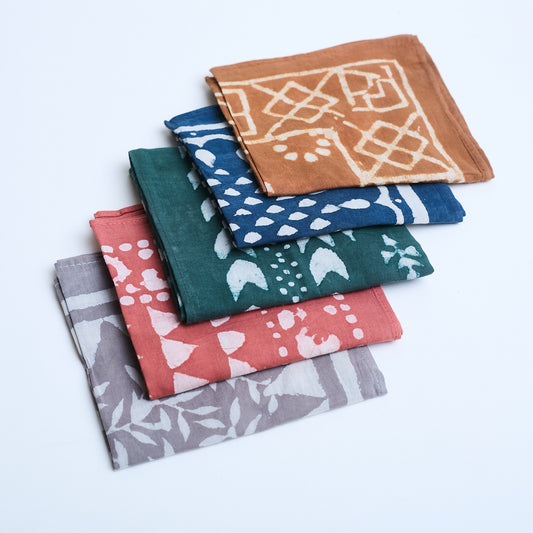 Block Printed Bandana