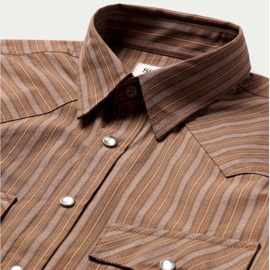 Classic Western Button Down With Snaps - Childress