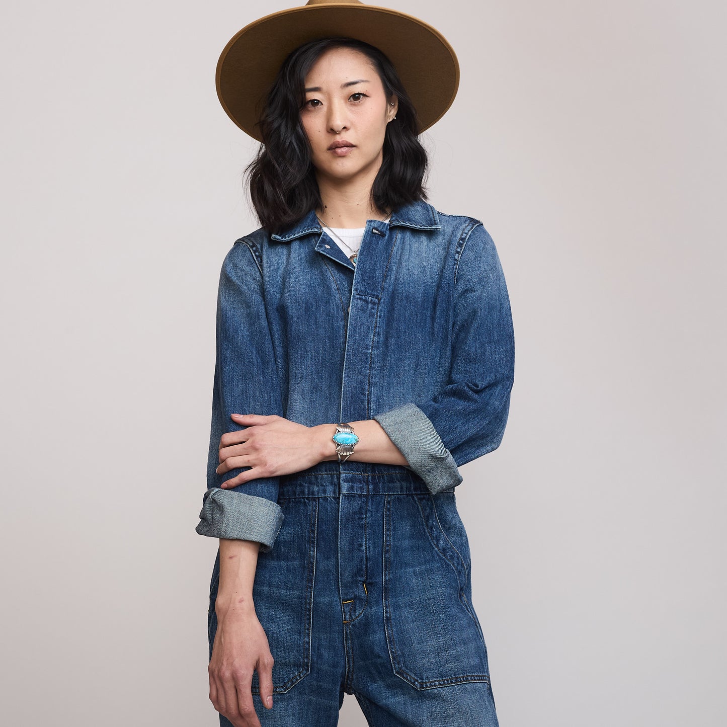 Yanni Denim Jumpsuit