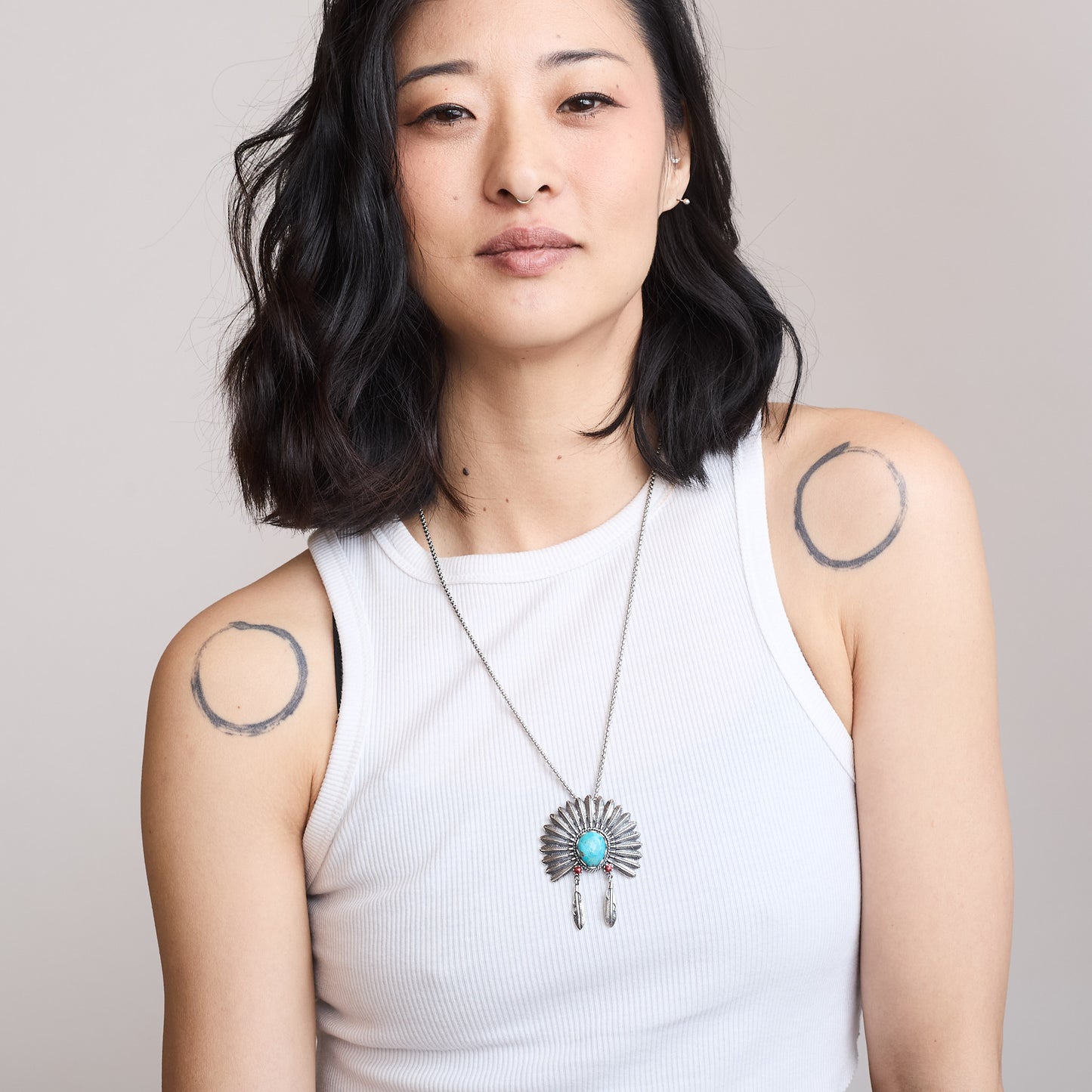 Headdress Turquoise Necklace