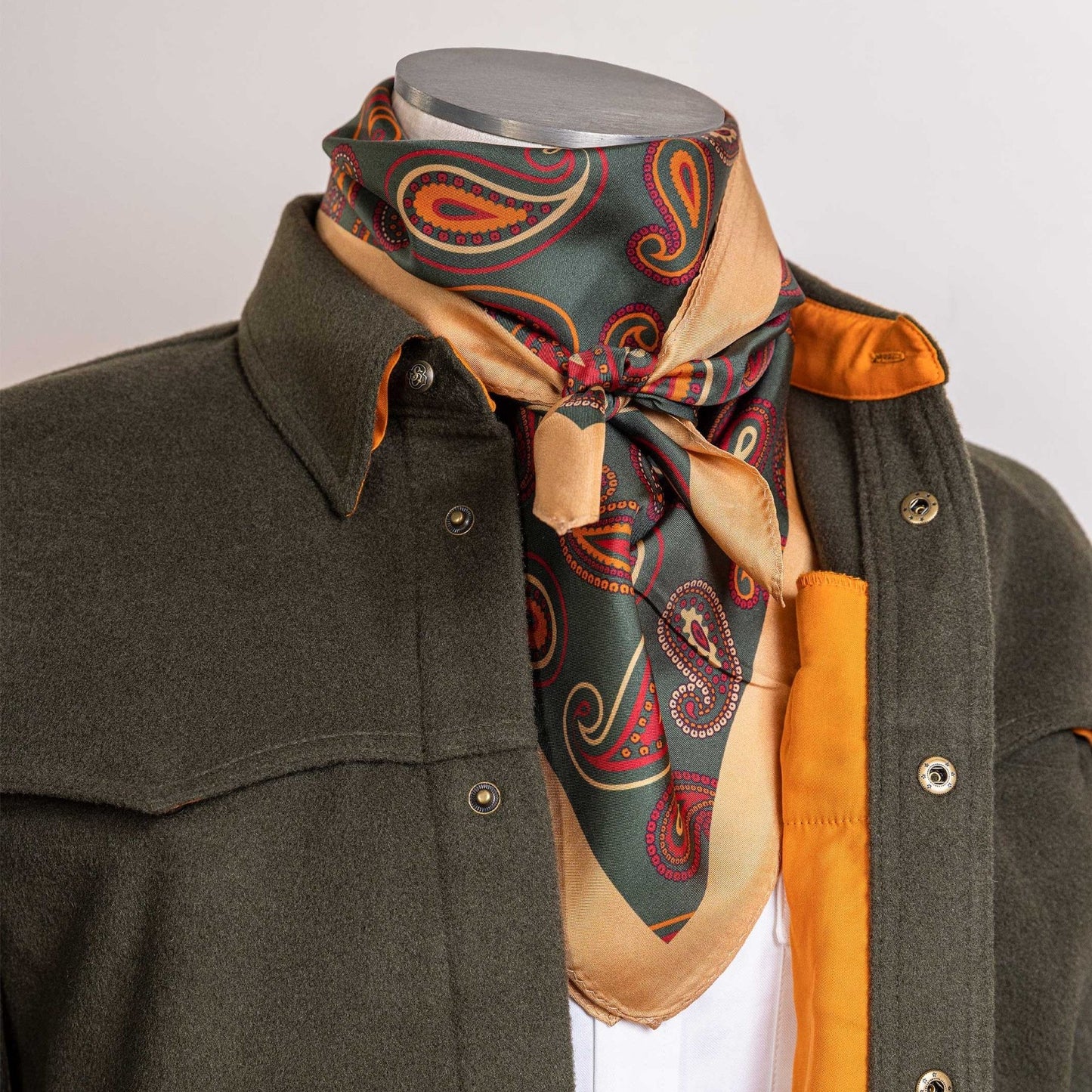 Pure Silk Bandana Wild Rag