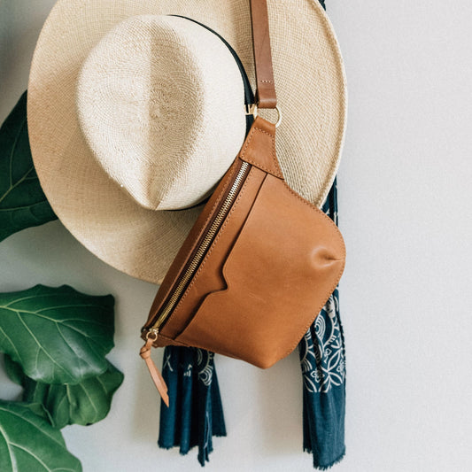 The Leather Sling Bag