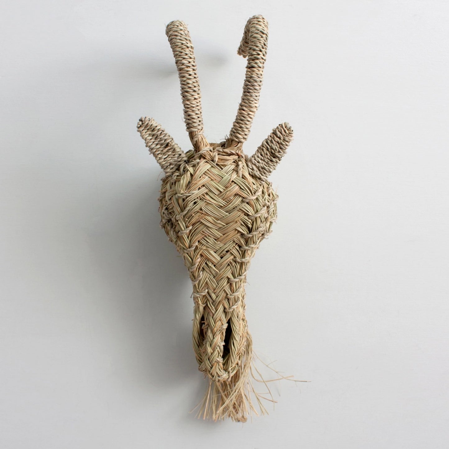 Woven Animal Head - Large Goat