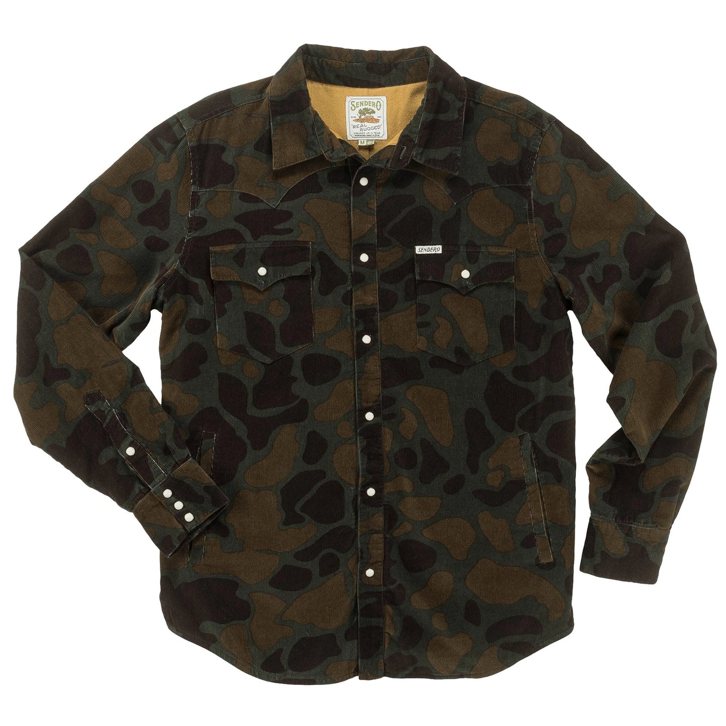 Desperado Shacket - Woodland Camo