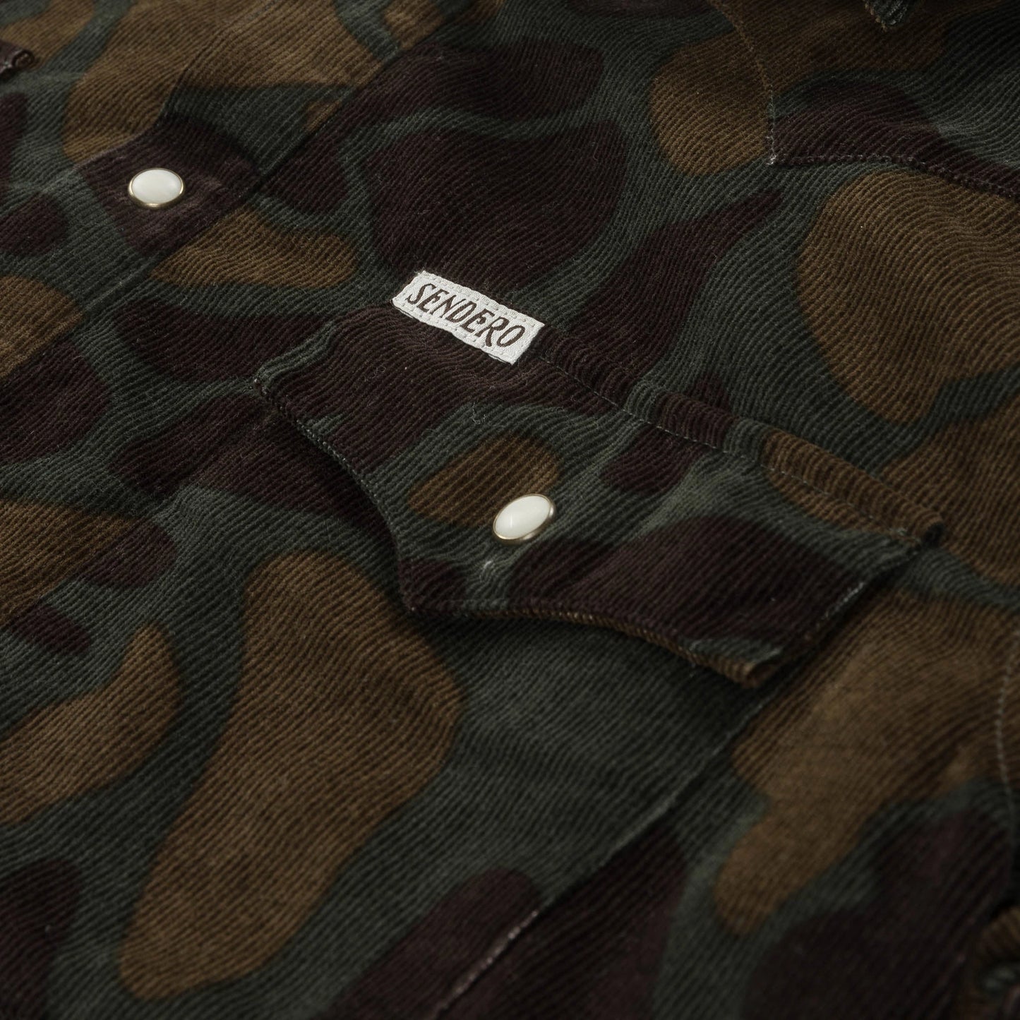 Desperado Shacket - Woodland Camo