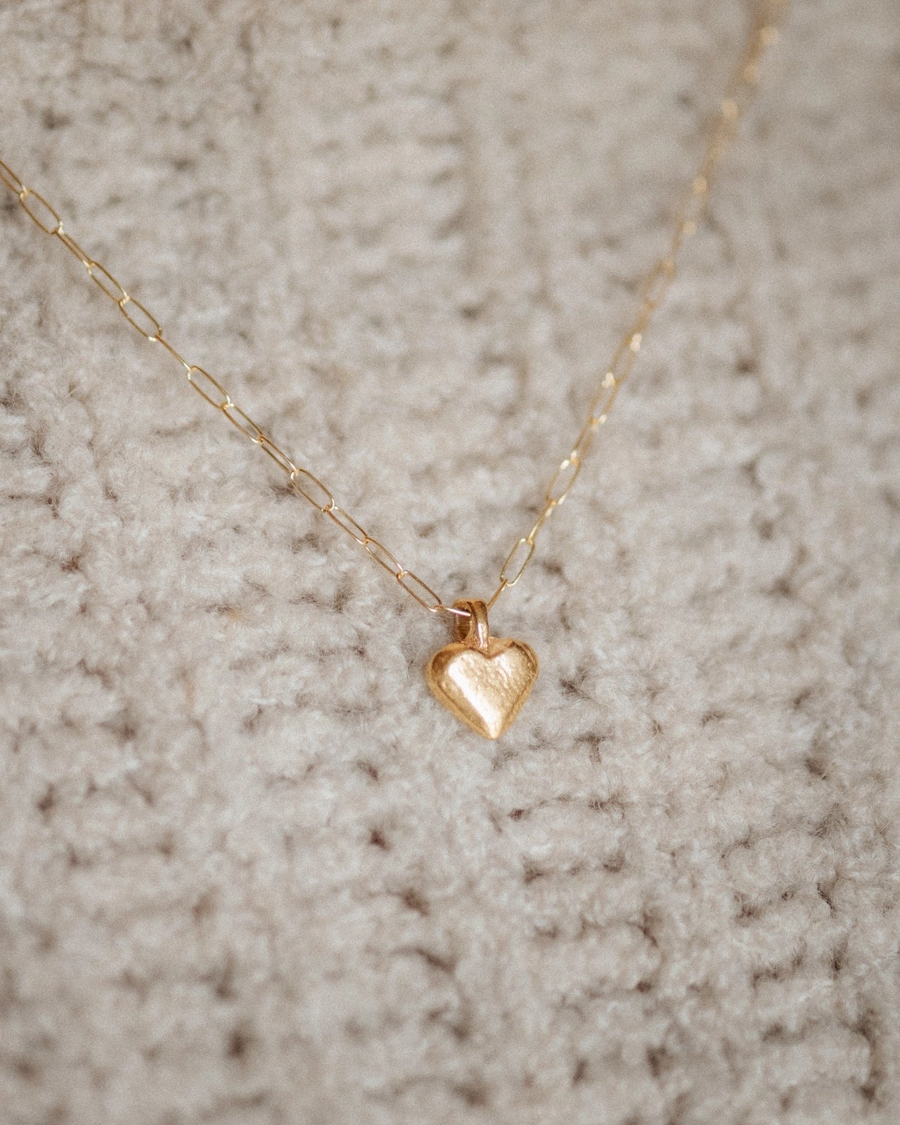 Amor Necklace // Demi-Fine Gold