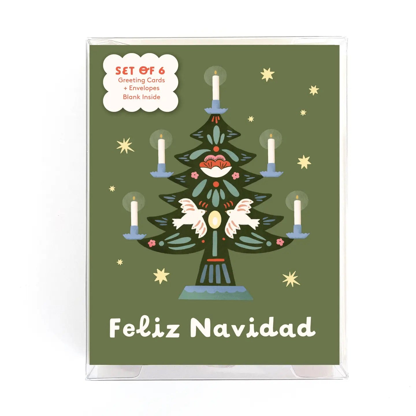 Greeting Card - Feliz Navidad Tree