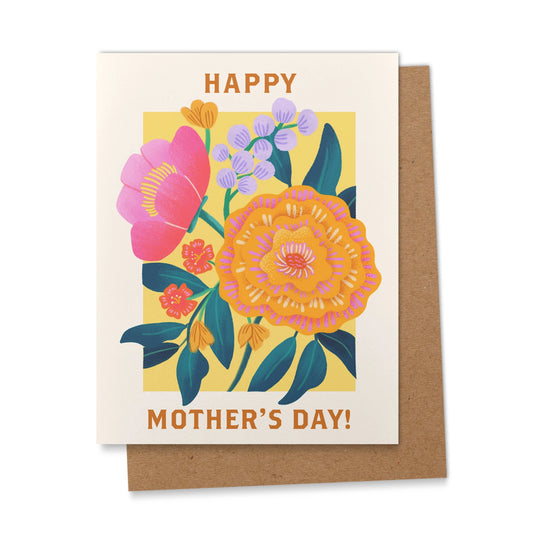 Greeting Card - Floral Mothers Day