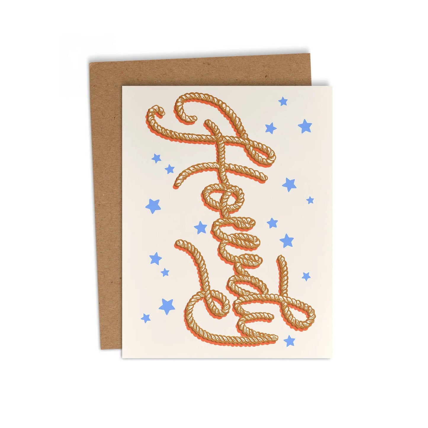 Greeting Card - Howdy