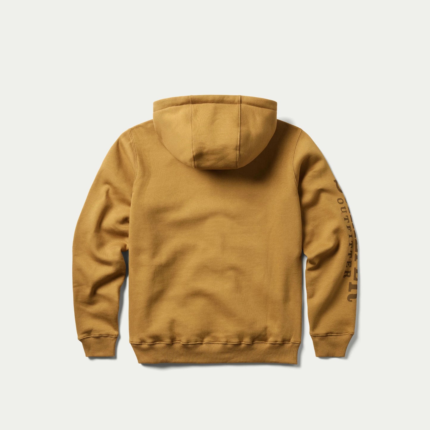 Full Zip Hoodie - Tan