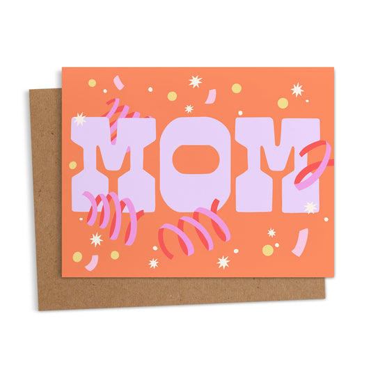 Greeting Card - Mom Ribbons