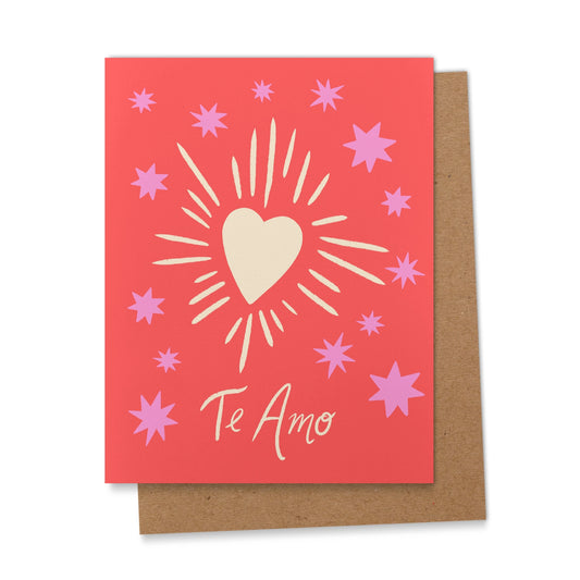 Greeting Card - Te Amo Valentine's Day