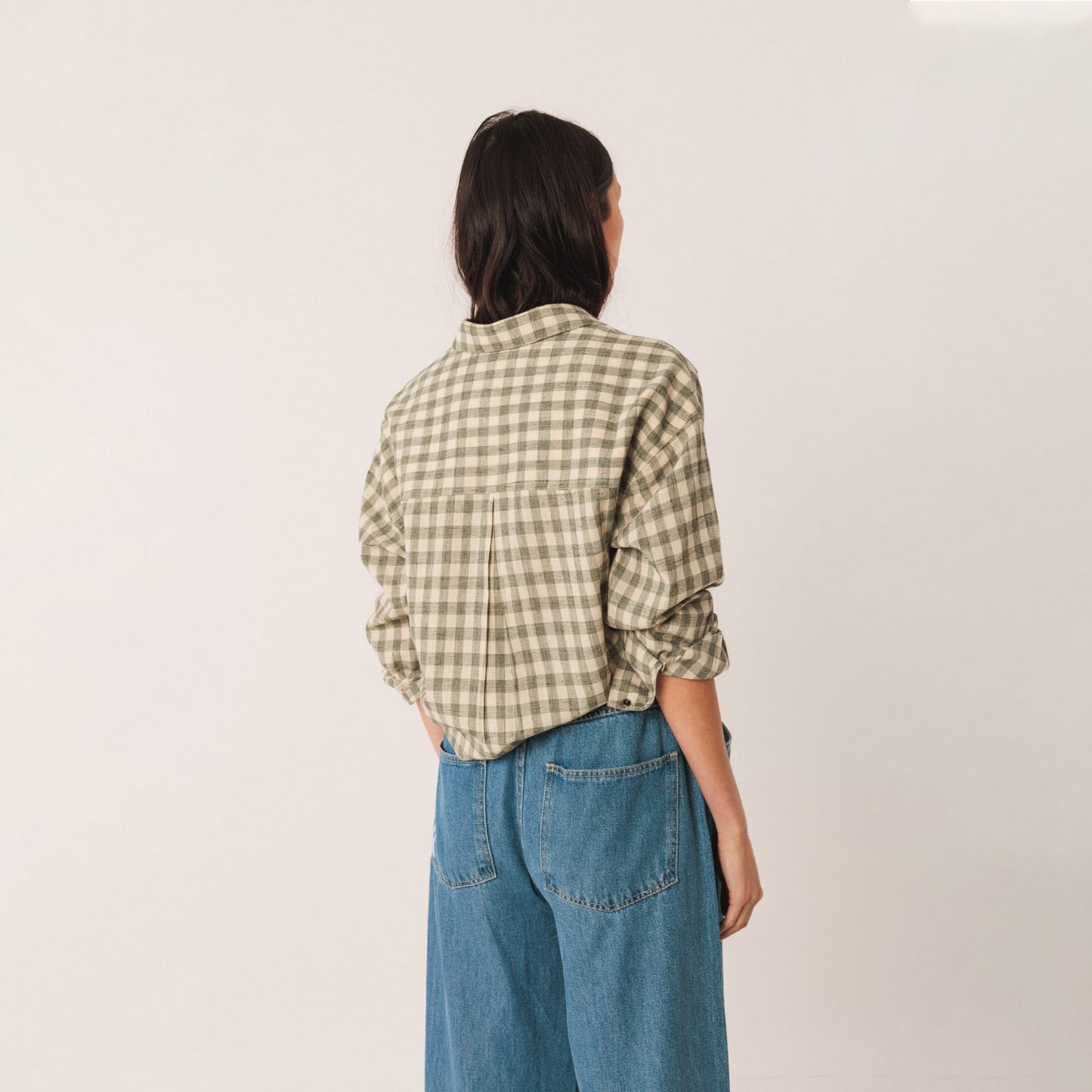 Checkered Shirt - Khaki