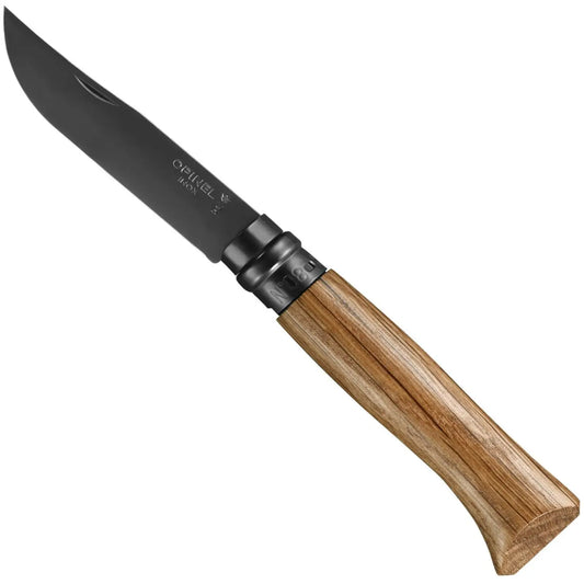 Opinel No.8 Black Oak Anodized Knife