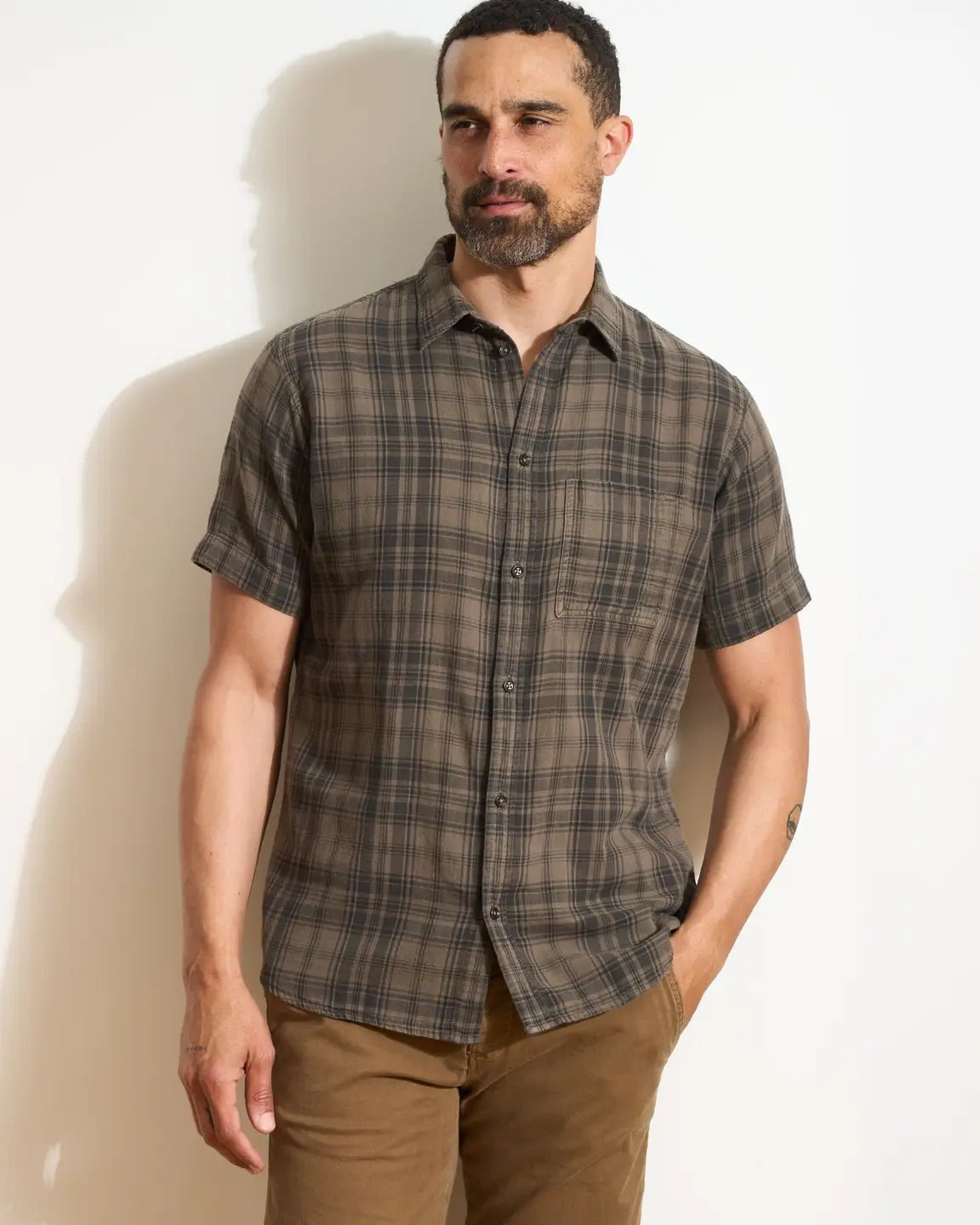 Bray Short Sleeve Plaid Shirt