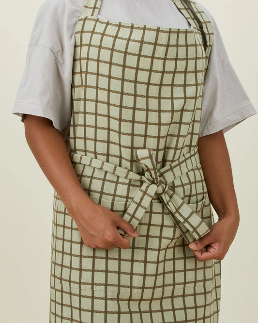 Yarn Dyed Check Apron