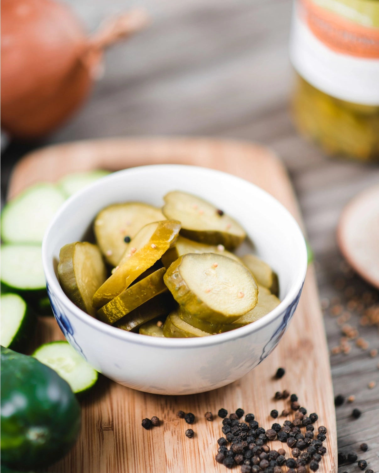 Bread and Buddhas - Semi-Sweet Bread & Butter Style Pickles