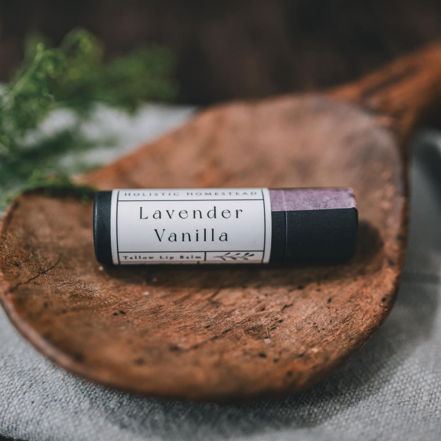 Lavender Vanilla Tallow Lip Balm