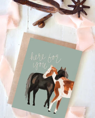 Here For You Card