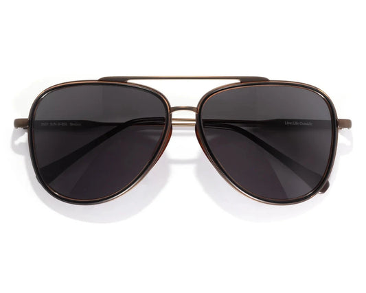 Sirocco Sunglasses  - Black Copper Slate