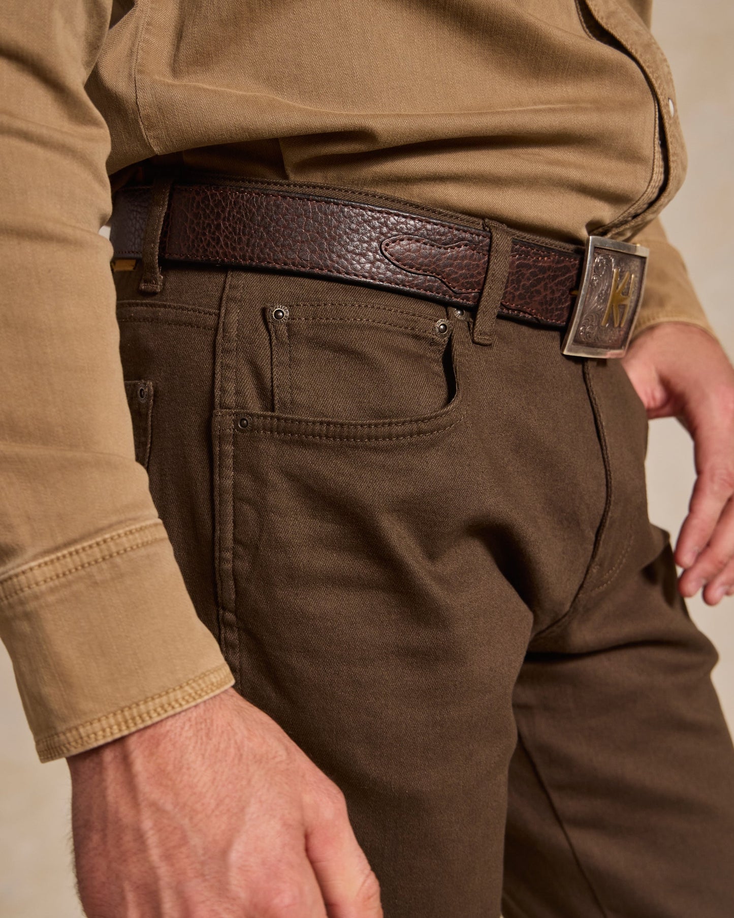 5-Pocket Straight Leg Pant