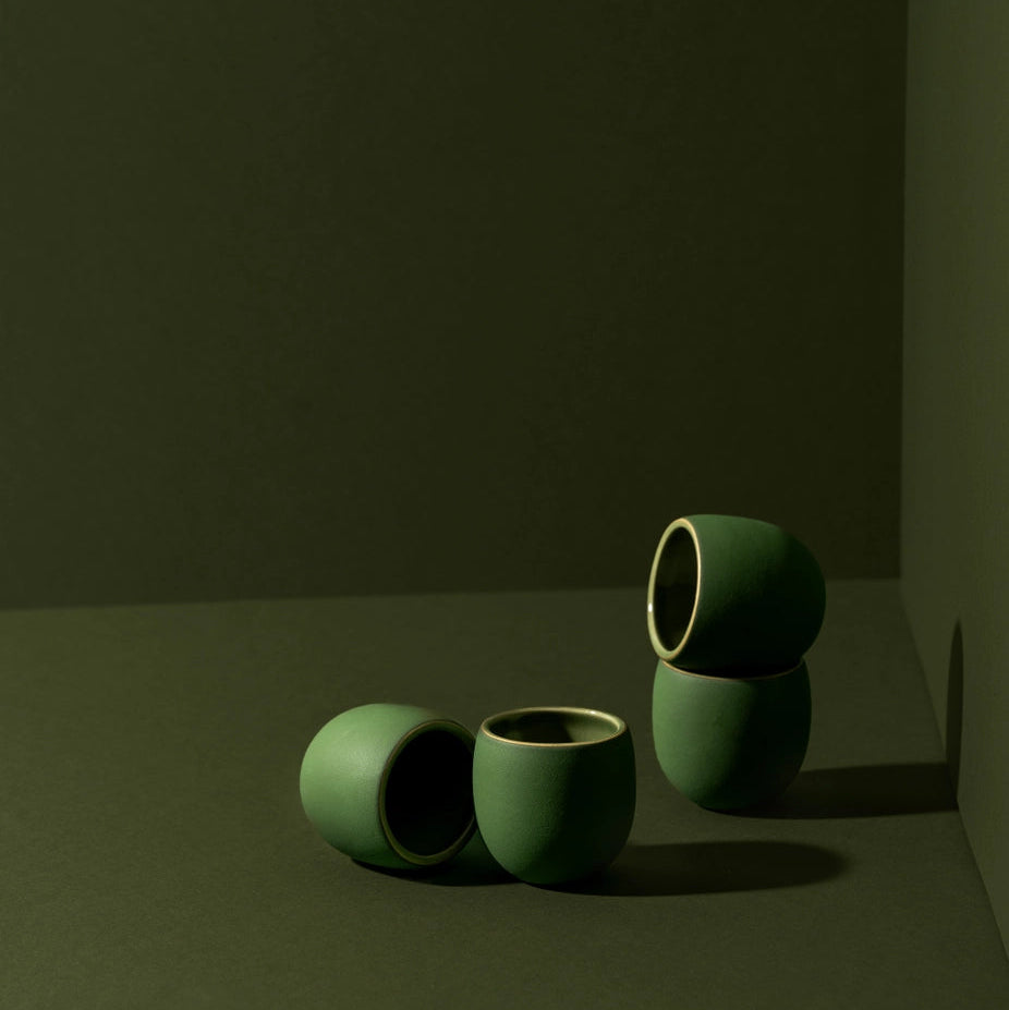 Stoneware shot cup- 2.4 oz