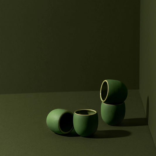 Stoneware shot cup- 2.4 oz