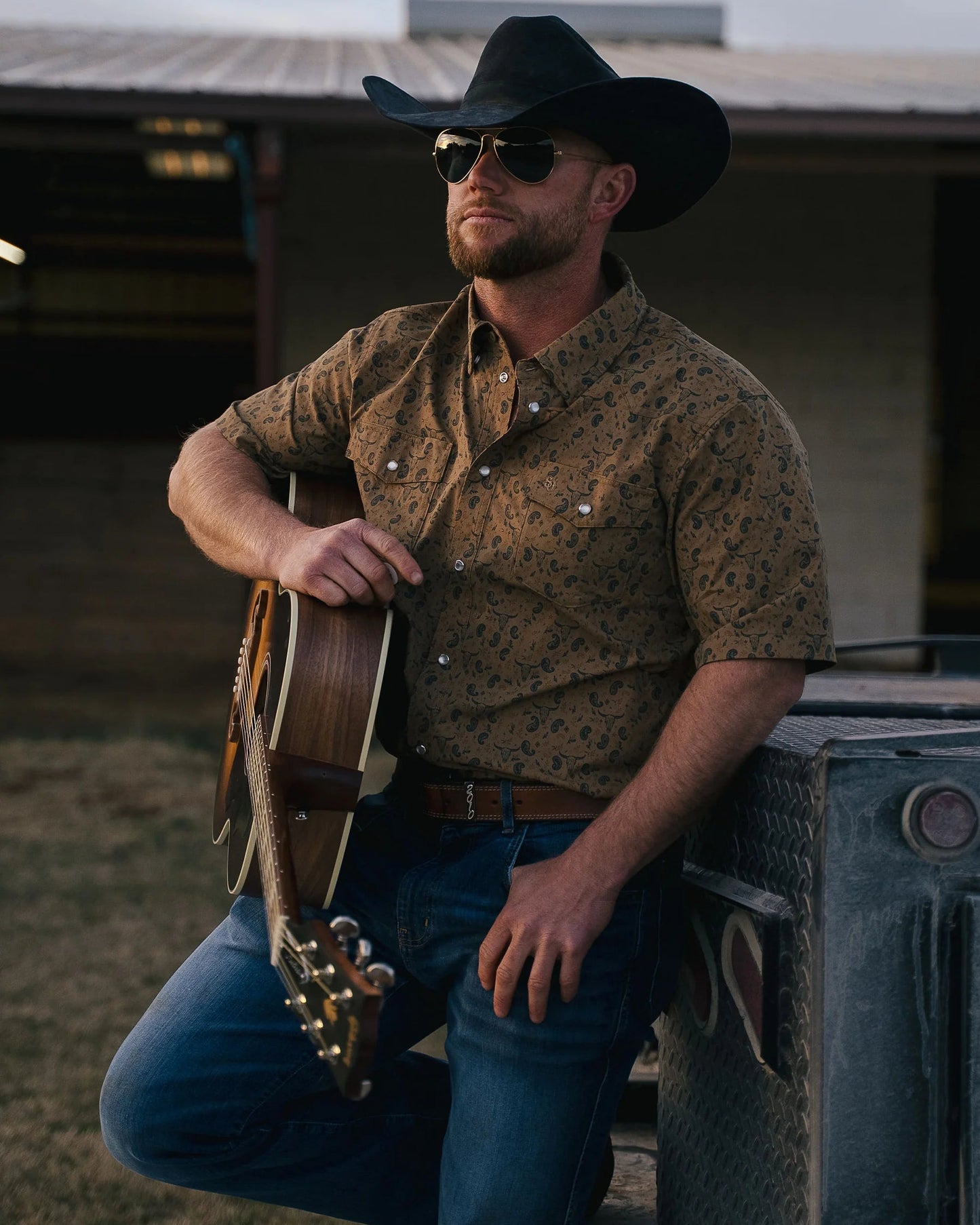 Short Sleeve Rambler Pearl Snap