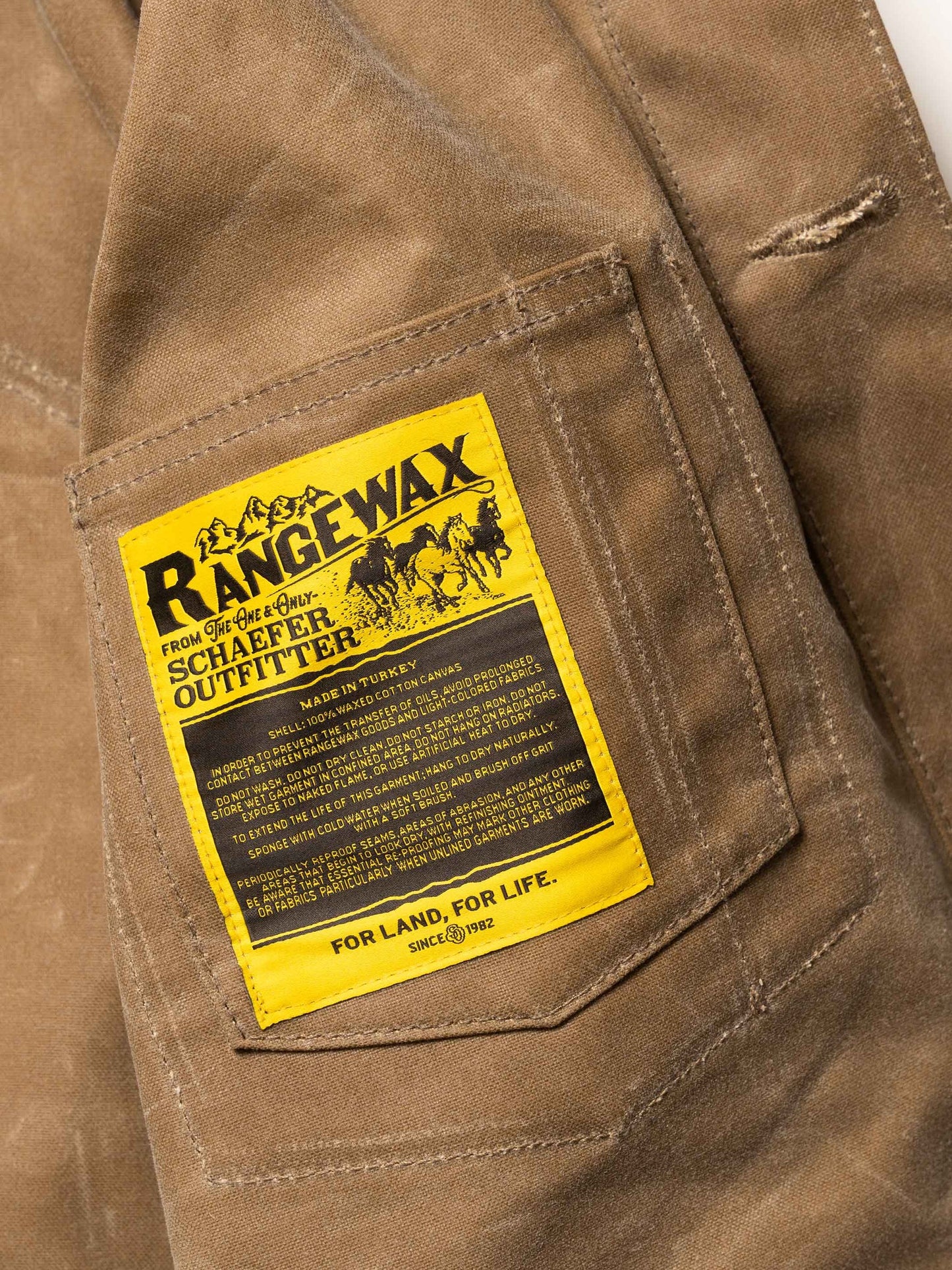 RangeWax Mesquite Brush Jacket - Sand