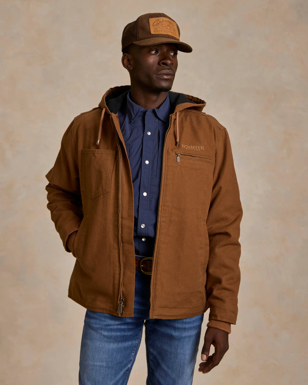 Hooded Canvas Jacket