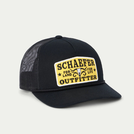 Longhorn Patch Trucker Hat