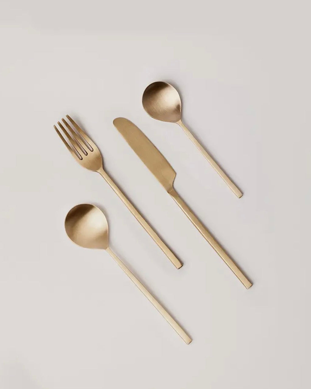 Taihi Brass Cutlery Set