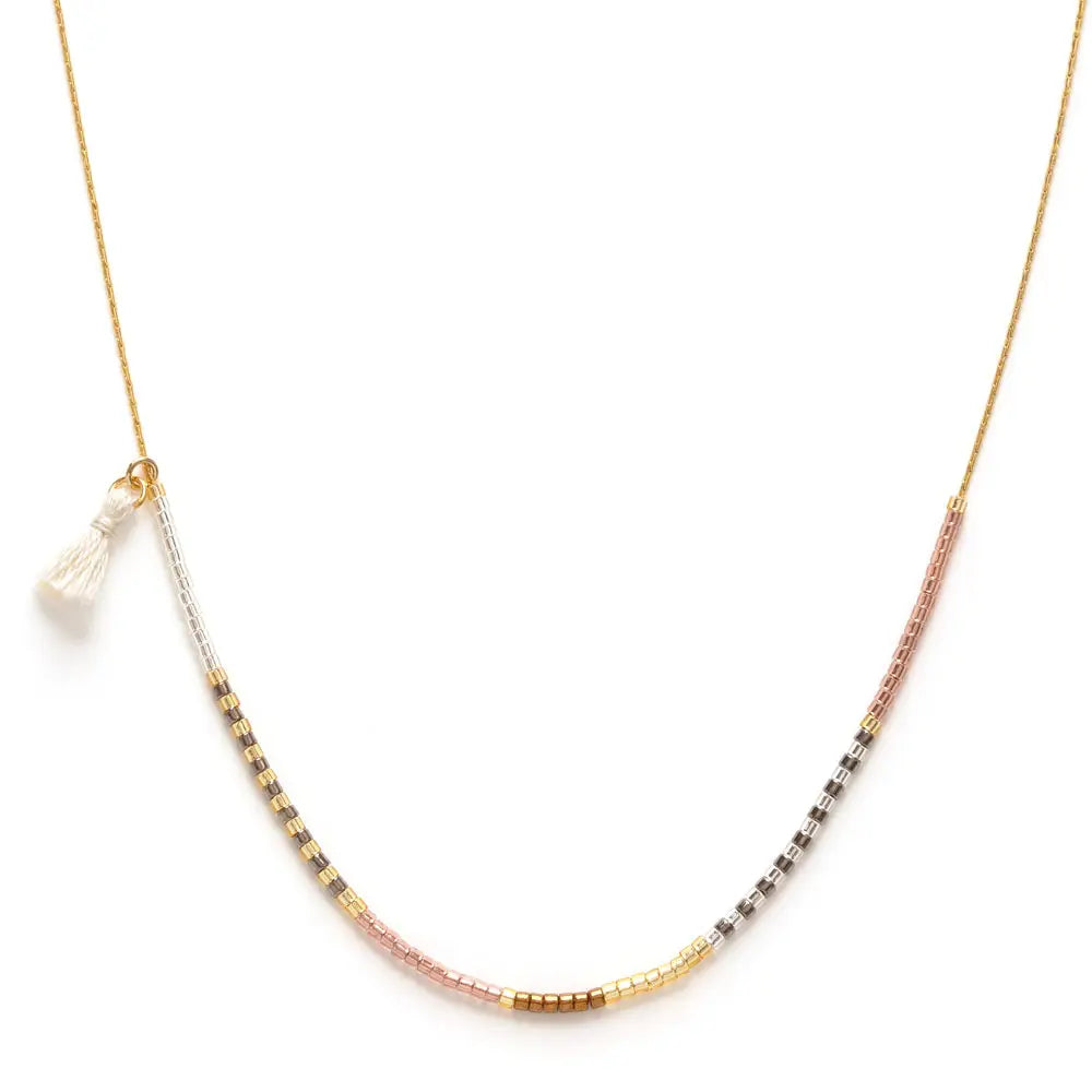Japanese Seed Bead Necklace