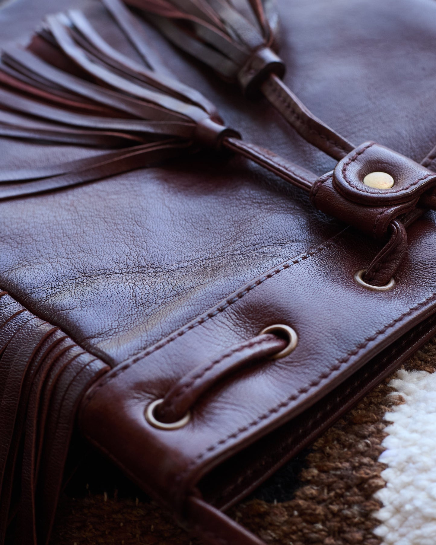 Scully Leather Fringe Crossbody Bag