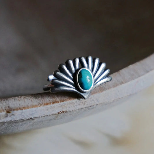 Prayer Turquoise Ring