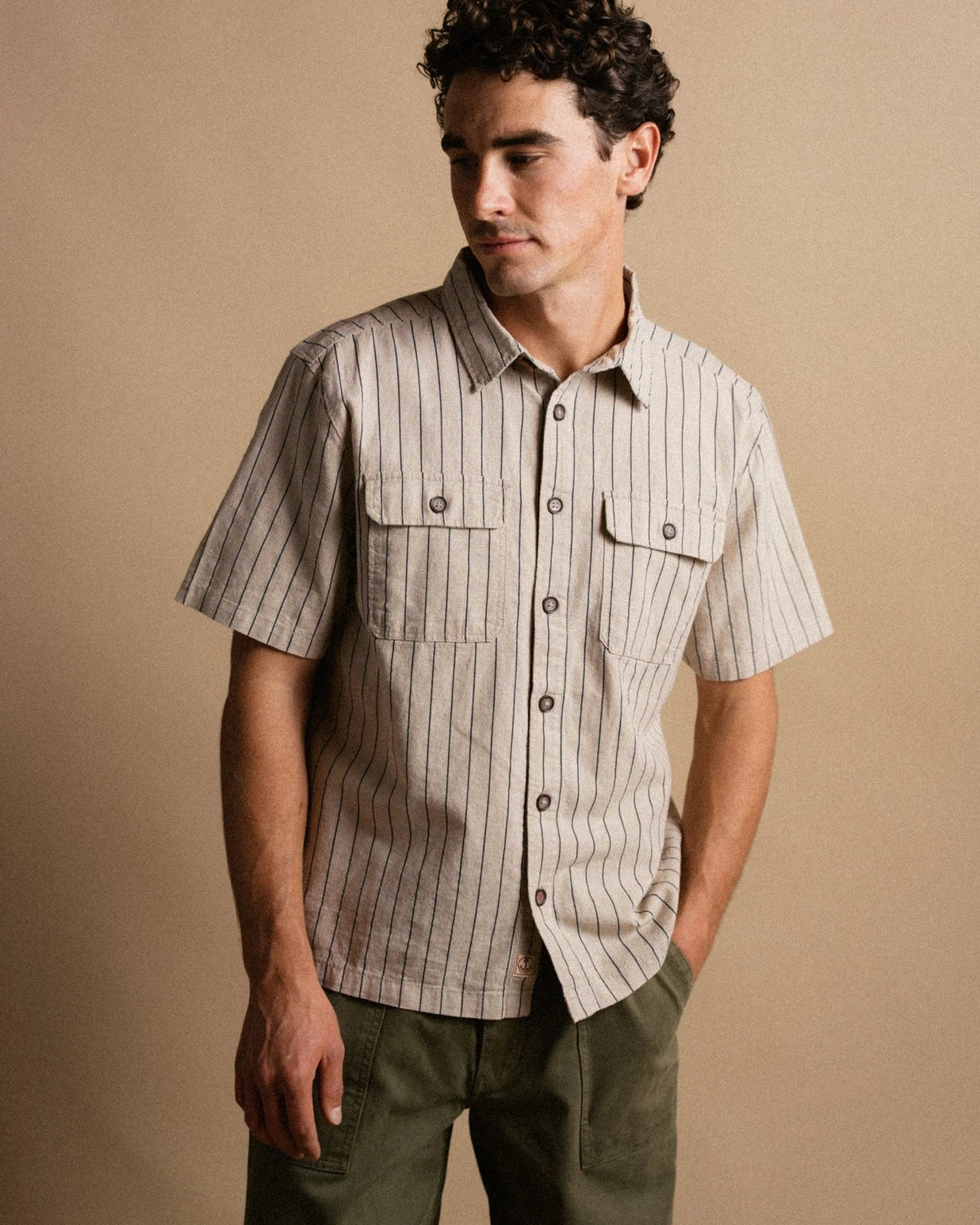 Gil Linen Short Sleeve Shirt