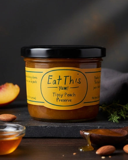 Tipsy Peach Preserve – Irish Whiskey Infused