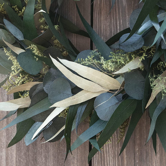 Willow and Eucalyptus Wreath