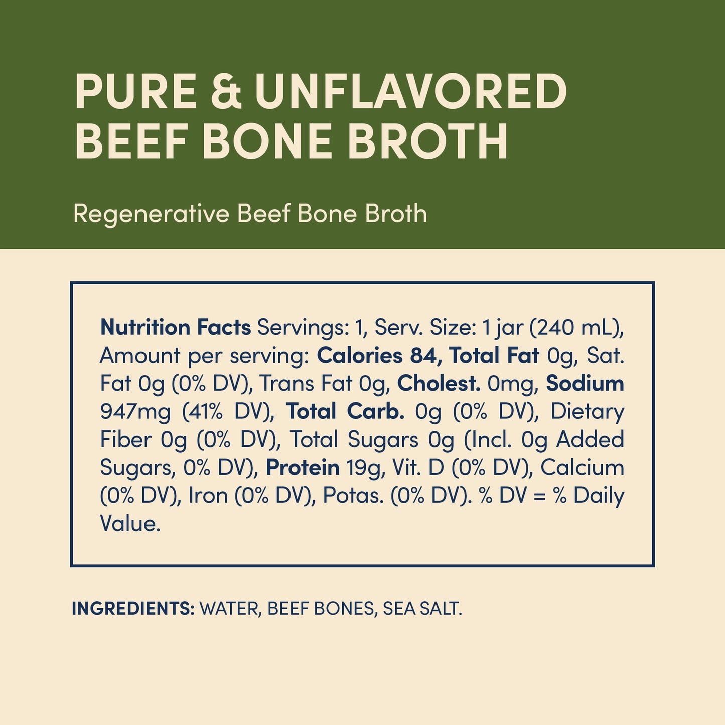 Regenerative Bone Broth - Beef