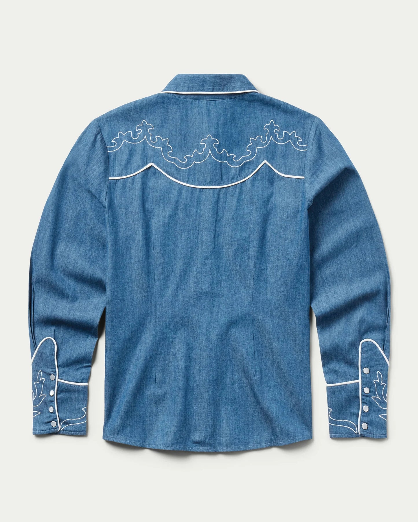 Dale Embroidered Pearl Snap Shirt