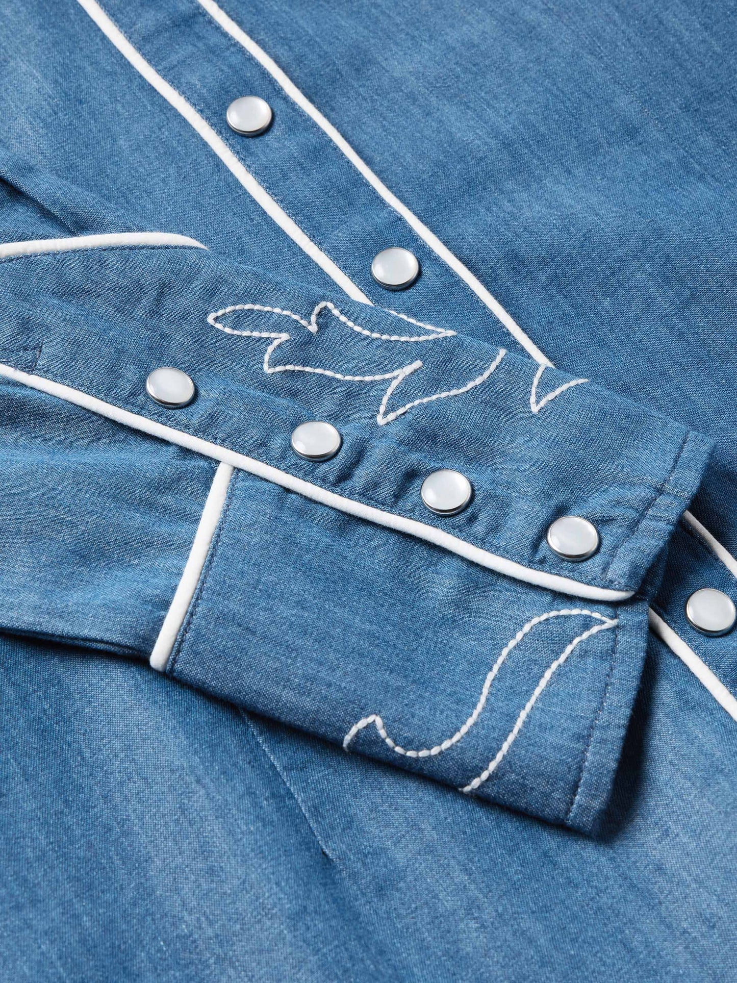 Dale Embroidered Pearl Snap Shirt