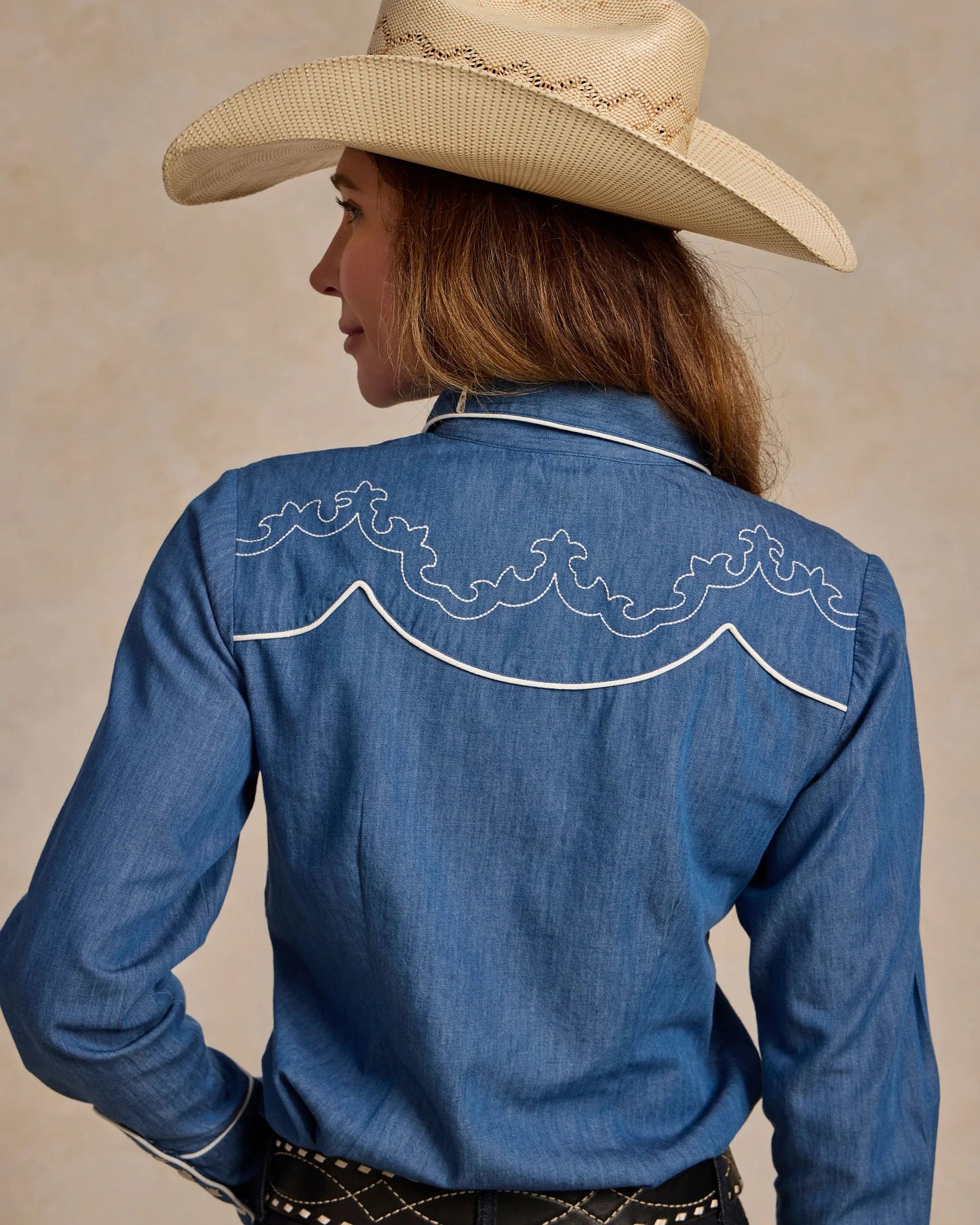 Dale Embroidered Pearl Snap Shirt
