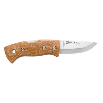 Helle Berget Folding Knife - Jute