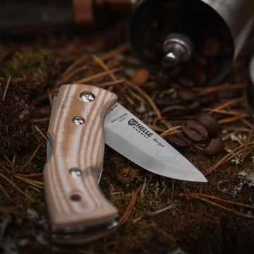 Helle Berget Folding Knife - Canvas