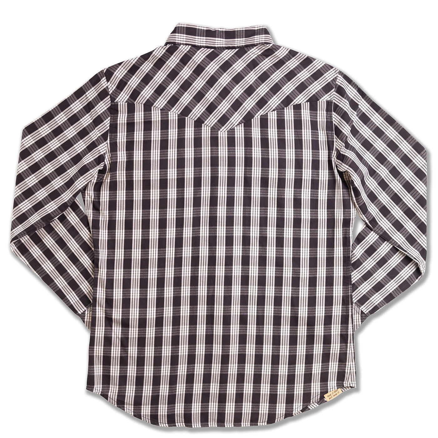 Black Palaka Western Shirt