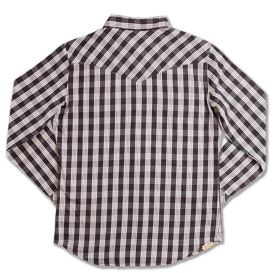 Black Palaka Western Shirt