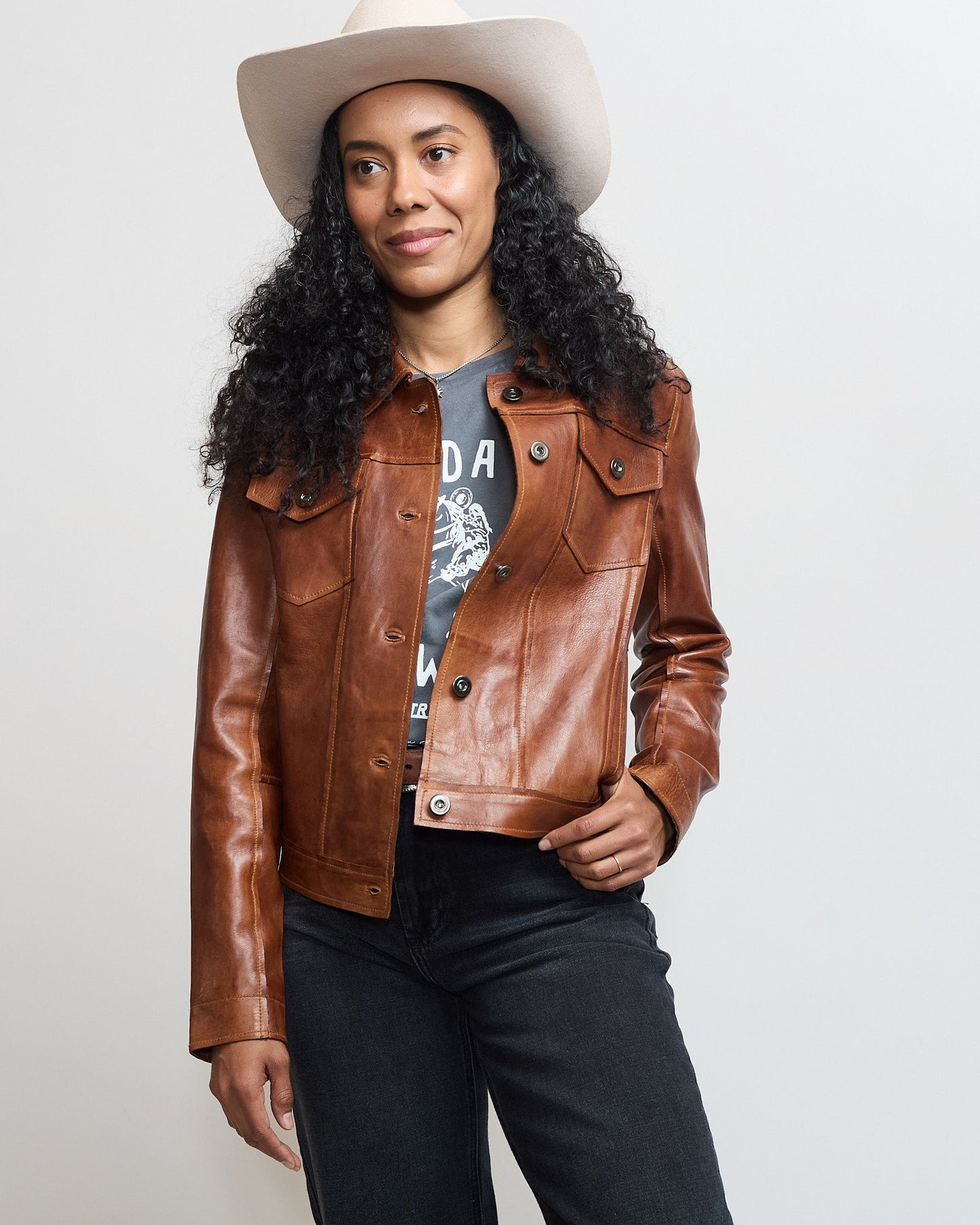 Women's Leather Jacket