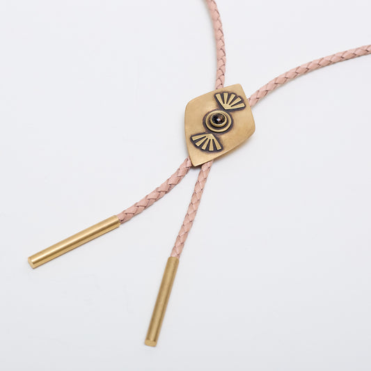Rimini Bolo Tie Obsidian